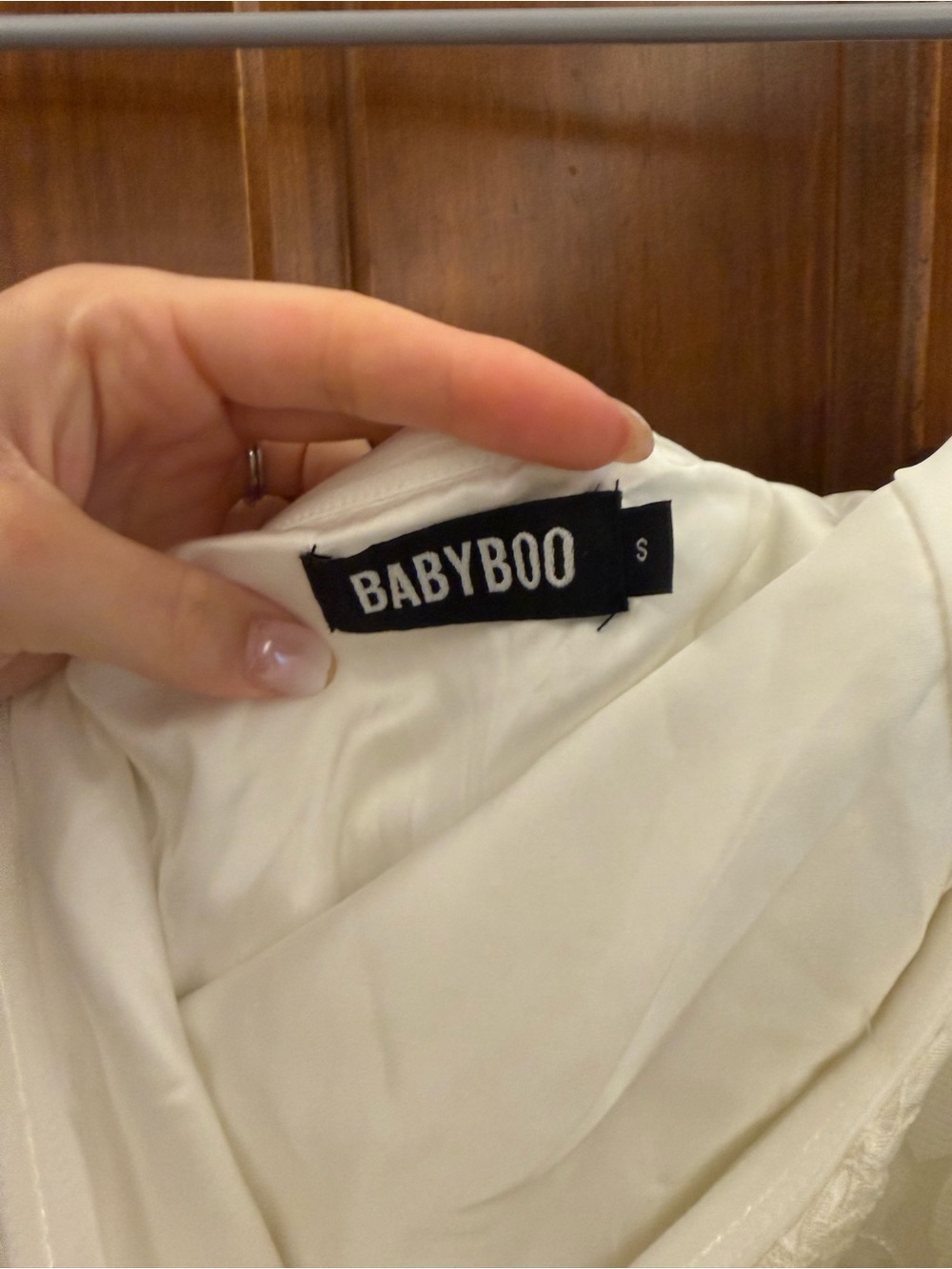 BABYBOO Bridal strapless dress - Picture 4 of 5